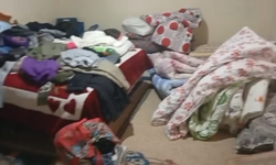 Saçlarını ören bir çocuk ve bir kadın gözaltına alındı