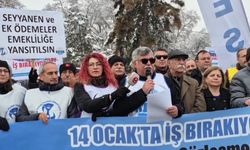 KESK Kayseri Şubeler Platformu 'insanca yaşam' talebiyle iş bırakma eylemi gerçekleştirdi