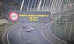 Yavuz Sultan Selim Köprüsü'nde rüzgar alarmı ikinci seviyeye çıkarıldı