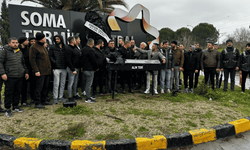 TES-İŞ'ten Soma Termik Santrali Önünde Siyah Tabutlu Eylem: İşçinin Hakkı Şirketin Keyfine Bırakılamaz