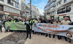 Ordu Çevre Derneği, betonlaşmaya karşı 8. yürüyüşünü yaptı