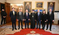 Ümit Özdağ'dan Türkiye Ermeni Patriği Maşalyan'a ziyaret