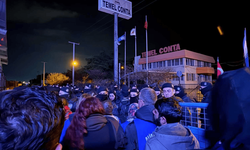Temel Conta'da makine taşıma girişimine grevdeki işçilerden tepki