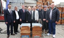 Bursa Büyükşehir Belediyesinden arıcılara 3 bin 400 kovan desteği