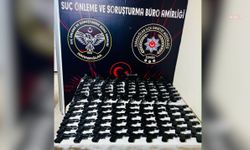 Karabağlar’da güvercin kümesinden 124 ruhsatsız tabanca çıktı