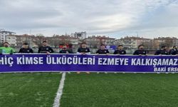 Sahaya bu pankartla çıktılar: Hiç kimse ülkücüleri yenmeye kalkışamaz