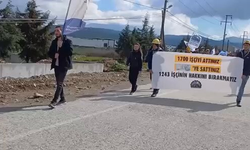 Polyak maden işçilerinden 16 kilometrelik direniş yürüyüşü