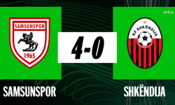 Samsunspor, UEFA Konferans Ligi'nde son 16'da