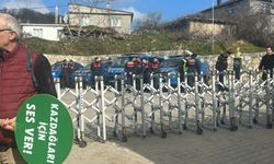 Kazdağları'nda altın madeni projesinin toplantısı protestolarla karşılandı