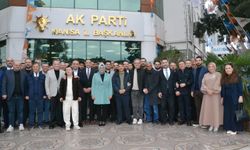 AK Parti Manisa teşkilatında bayramlaşma arife günü yaşandı