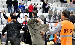 Manisa Glint-KSK basketbol maçı sonrasında olaylar çıktı