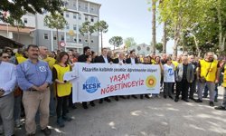 Antalya’da “yaşam nöbeti”: Eğitim-Sen’den Yusuf Tekin’e istifa çağrısı