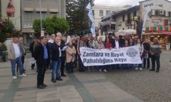 Antalya’da elektrik ve doğalgaz zamlarına tepki: Zamlar geri çekilsin