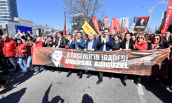Ataşehir'de binlerce kişi Adıgüzel için yürüdü: Özgür Çelik, 'Millet kazanacak' dedi