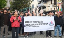 Antalya’da Başaran Aksu’nun tutuklanması protesto edildi