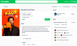 Eğlencenin Kalbi Bubilet: Hayrettin Kaos Show'dan Konserlere Uzanan Benzersiz Deneyimler