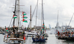 BM, İsrail'in Sumud Filosu saldırısını "Endişe verici" olarak niteledi