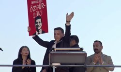 İmamoğlu'ndan Ataşehir mitingine mesaj: Yalanlarını yüzlerine vurdukça, yeni kumpasların peşinde koşuyorlar