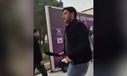 İzmir'de bildiri dağıtan üniversite öğrencilerine palalı saldırı düzenlendi