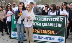 KESK Tunceli'de Gülistan Doku ve şüpheli kadın ölümleri için yürüdü