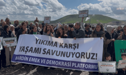 Mardin Emek ve Demokrasi Platformu’ndan Eti Bakır’a karşı protesto: Doğa talan ediliyor