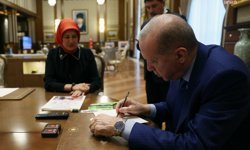 Erdoğan Kızılay'a kurban bağışı yaptı
