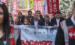 Özgür Özel, Deniz Gezmiş, Hüseyin İnan ve Yusuf Aslan için düzenlenen anma törenine katıldı