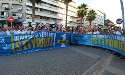 1 Eylül Dünya Barış Günü'nde yasaklara rağmen "Barış" talebi sokaklardaydı