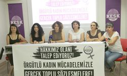 KESK'li kadınlar: "Hakkımız Olanı Talep Ediyoruz!"