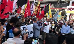 HDP'ye yönelik operasyona İstanbul'da tepki gösterildi