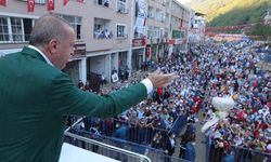 Koca Giresun mitingine katılanları suçladı Erdoğan'ı övdü