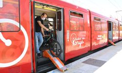 Türkiye’nin ilk bisikletli tramvayı hizmete açıldı