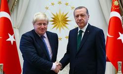Cumhurbaşkanı Erdoğan, İngiltere Başbakanı Johnson'la görüştü