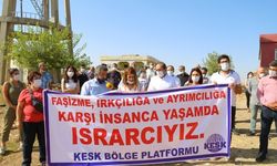 KESK'ten ırkçı saldırıya uğrayan Kürt işçilere ziyaret