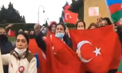 Azerbaycan'da Rus Barış Gücü'nü protesto