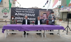 Abdulsamet Sakık Gaziantep'te anıldı: "Özgürlük mücadelesini birlikte büyüteceğiz"