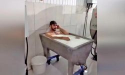 'Süt banyosu' görüntüleri nedeniyle gözaltına alınan iki kişi tutuklandı