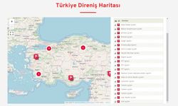 Türkiye’nin ‘Direniş Haritası’ yayınlandı