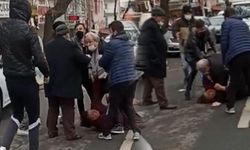 Ankara'da sokak ortasında kadına şiddet