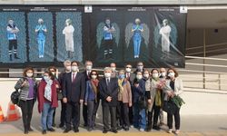 İzmir'de Pandeminin 1’inci yılında yaşamını yitiren sağlıkçılar anıldı