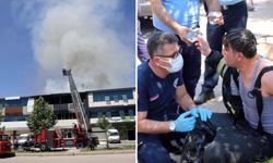 Gaziantep’te fabrika yangını: 5 işçi dumandan etkilendi