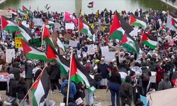 Washington’da binlerce kişi 'Filistin'e destek' gösterisi düzenledi