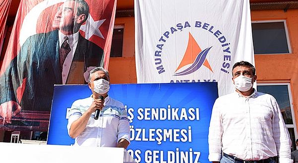 Muratpaşa'da işçilere Genel-İş'ten istifa etme baskısı