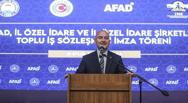 Bakan Soylu: "Türkiye afet yönetiminde AFAD eliyle çağ atlamıştır"