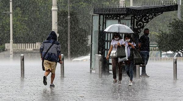 Meteoroloji'den İstanbul başta olmak üzere birçok ile sağanak uyarısı
