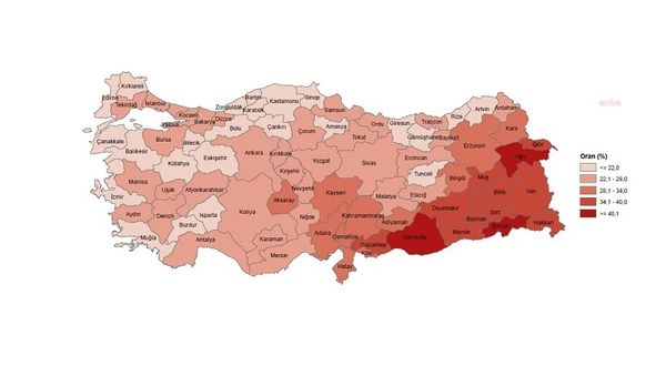 Türkiye nüfusunun yüzde 26,9'u çocuklardan oluşuyor