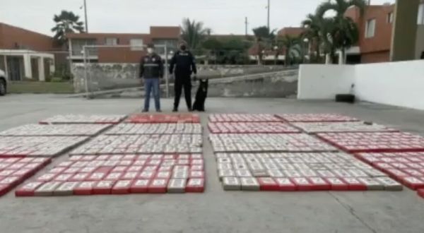 Ekvador'da varış noktası Türkiye olan 485 kilo kokain yakalandı