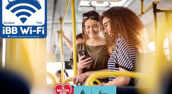 İBB'den otobüslere ücretsiz Wi-Fi