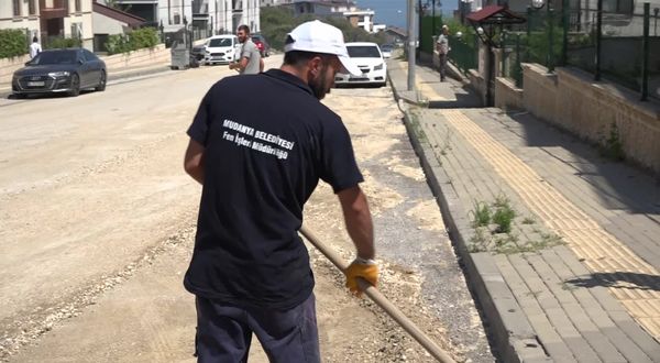 Mudanya'da sel sonrası onarım ve temizlik çalışmaları devam ediyor
