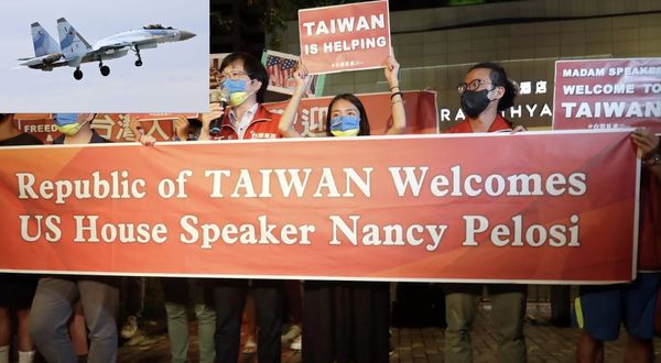 Dünya bu krizi izliyor: Çin-ABD arasında Tayvan gerilimi! Pelosi Tayvan'a gitti, Çin Su-35'leri Tayvan Boğazı'nı kapattı